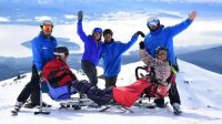 El esquí adaptado continúa creciendo en Bariloche