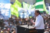 Massa en Tucumán: "Voy a ser el presidente de los trabajadores"