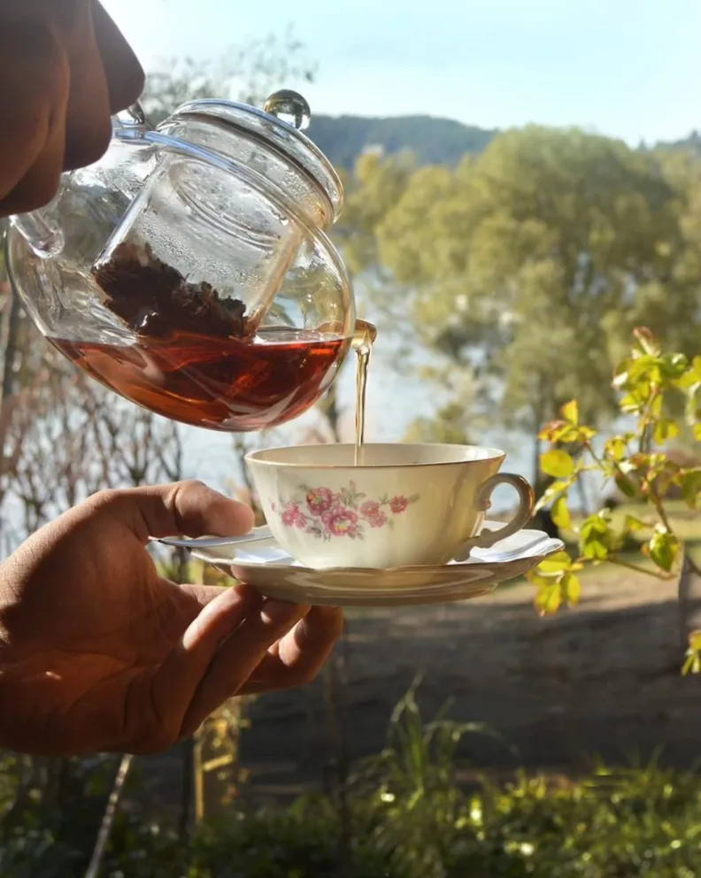 La casa de té abre todos los días de 15 a 21 horas. Fotos: gentileza.