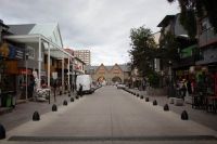 Municipio logró despejar la arteria principal de la ciudad de manteros