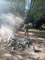 Parques continúa detectando fogones en sitios no habilitados, residuos sin retirar y desatención a la cartelería