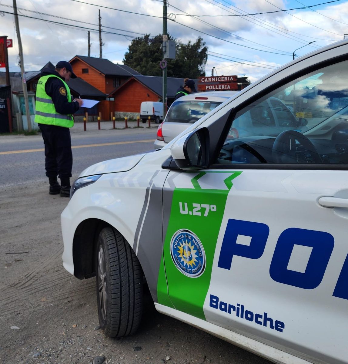 Intensos operativos de saturación en Bariloche y Dina Huapi