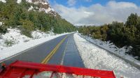 Habilitaron la ruta entre El Bolsón y Bariloche: obligatorio llevar cadenas