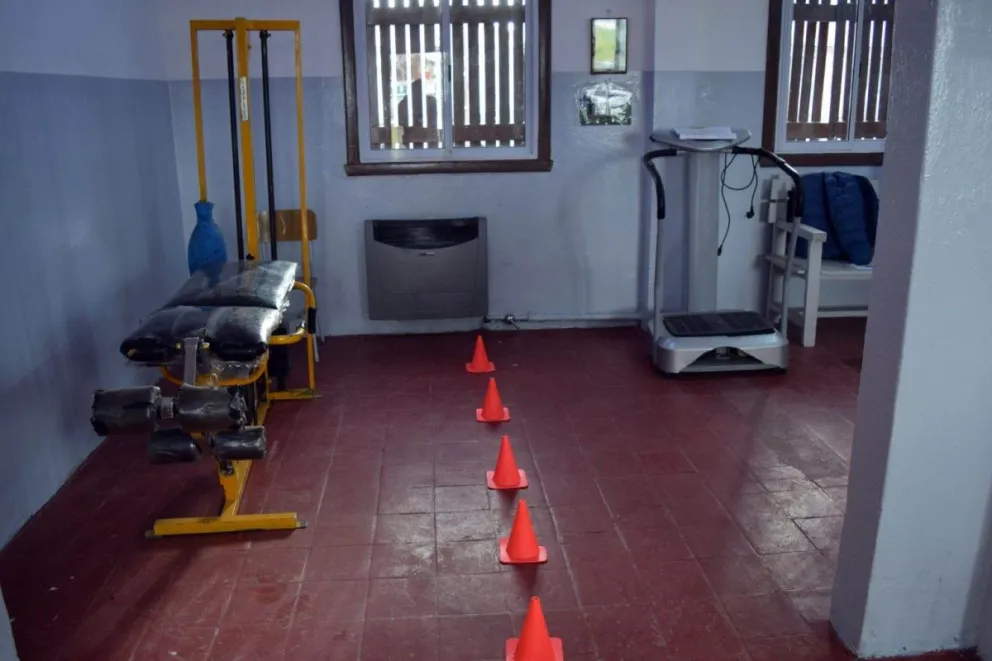 Inauguraron la nueva sala de musculación en el Estadio Municipal