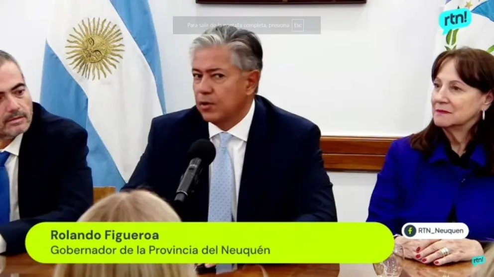 El gobernador de Neuquén, Rolando Figueroa, abrió la licitación de Chapelco