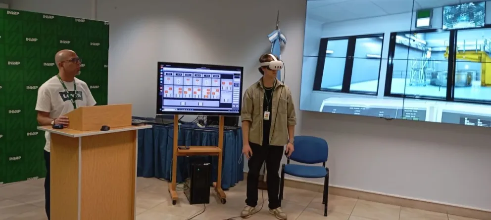 Uso de la realidad virtual en la operación de un reactor
