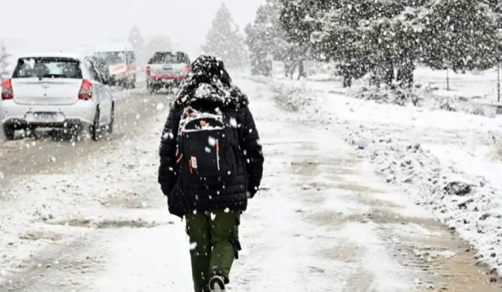 Zona Andina: suspenden las clases en el turno mañana