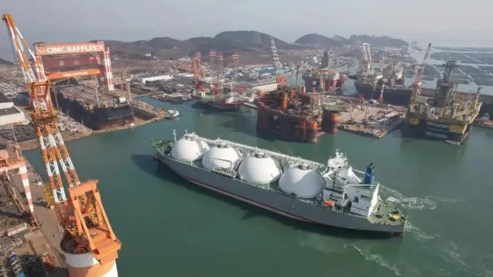 Los dos buques tendrán capacidad para procesar 27 millones de metros cúbicos diarios de gas natural
Crédito: Gobierno de Río Negro.