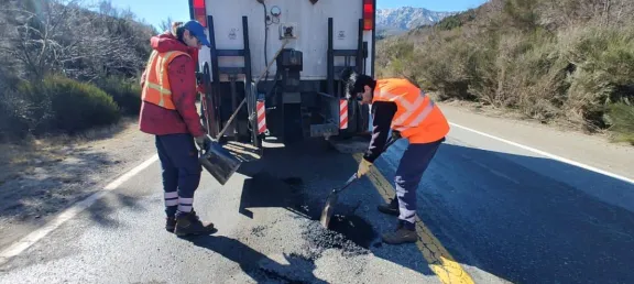 Bacheo en la Ruta 40: Vialidad Nacional avanza con trabajos entre ...
