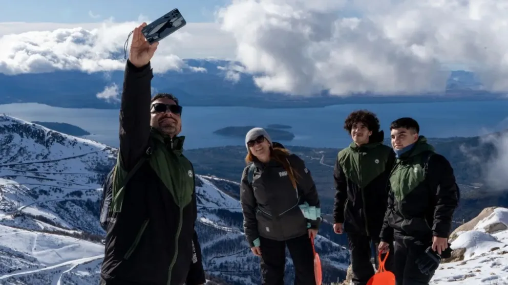 Bariloche, una de las preferidas de los extranjeros. Crédito: Gobierno de Río Negro.