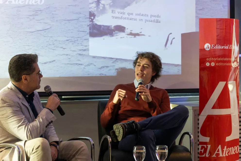 Santiago Speranza en el diálogo con Guillermo Fabio