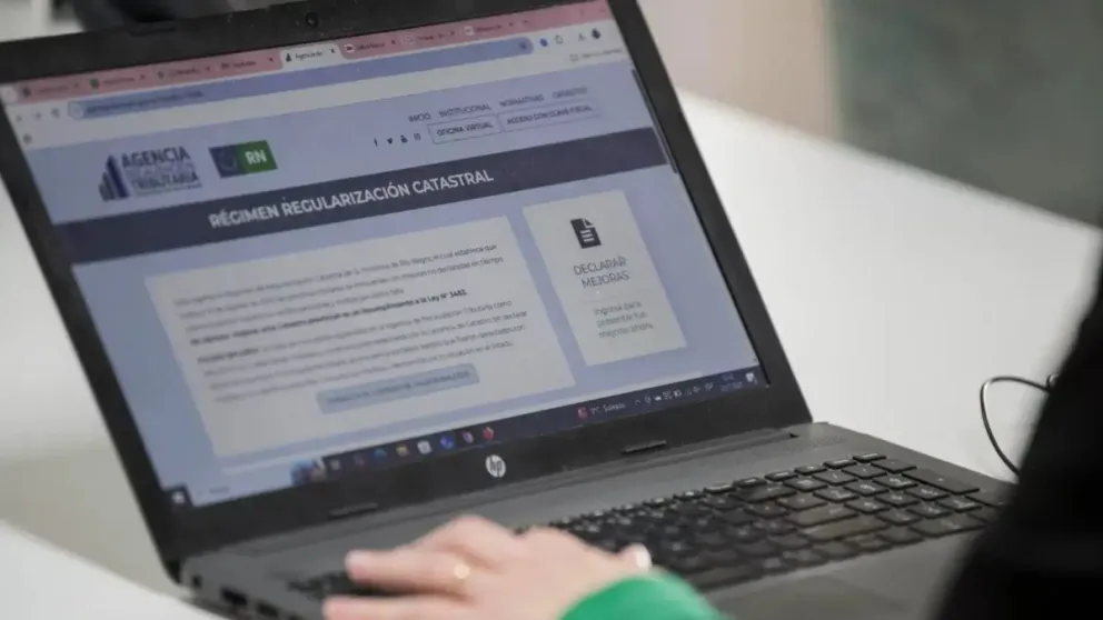 El trámite es rápido y se realiza de manera digital. Crédito: Gobierno Río Negro