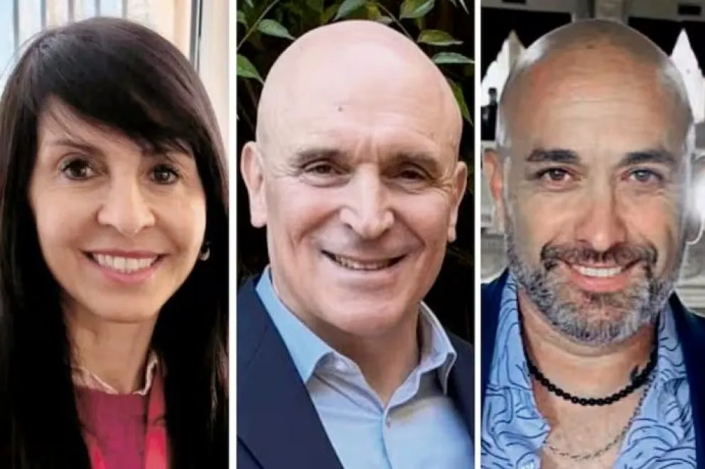 Villaverde, Espert y Ciccarelli, figuras del escándalo narco (imagen La Nación)