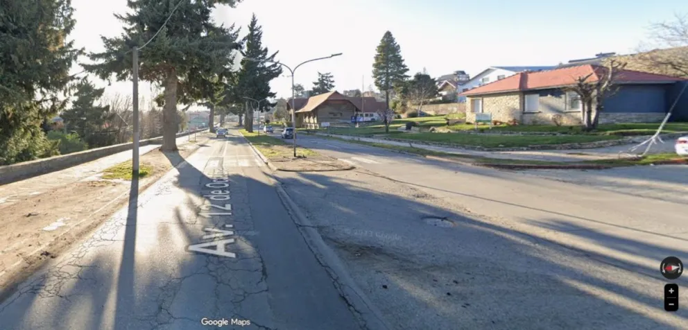 Esquina donde ocurrió el siniestro