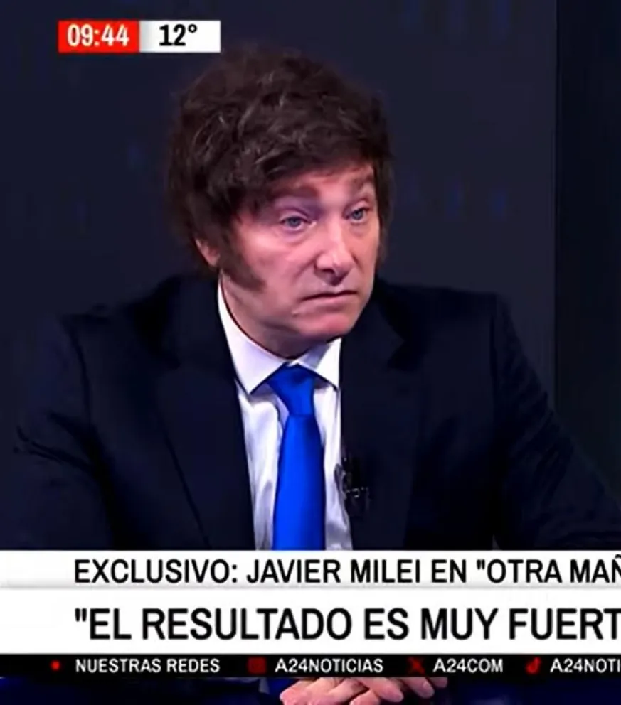 Milei aseguró que desde las elecciones hay un "nuevo país"