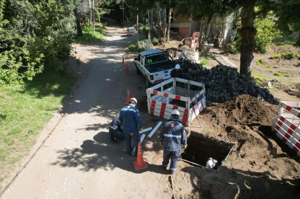 Primeras obras de soterramiento eléctrico en Bariloche