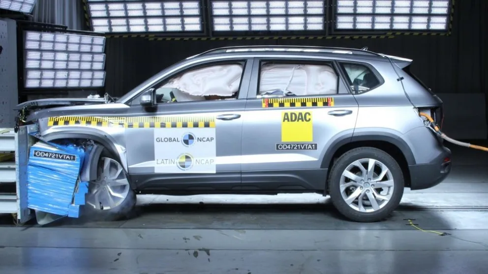 La VW Taos volvió a recibir 5 Estrellas en seguridad