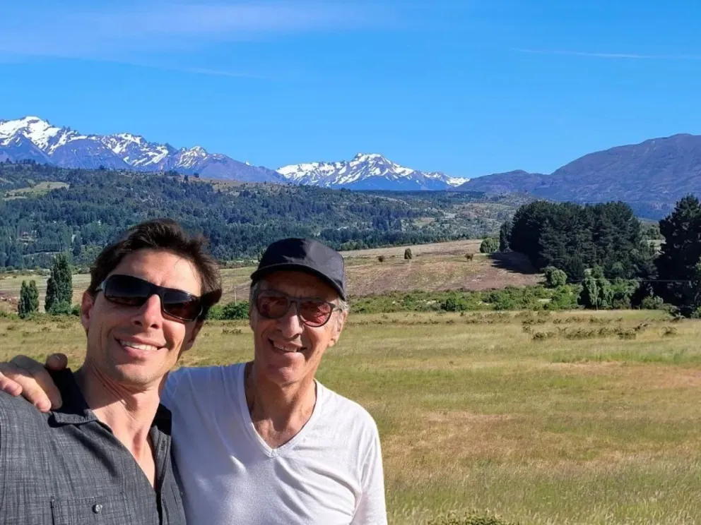 Aldo y Diego Fenoglio en Trevelin