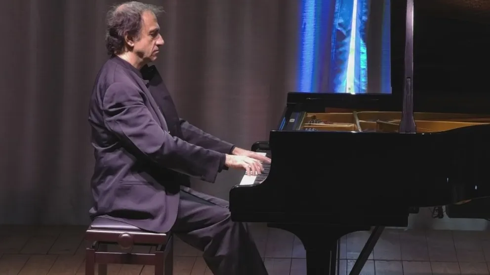 José Luis Juri en el concierto inaugural (foto CAMBA)