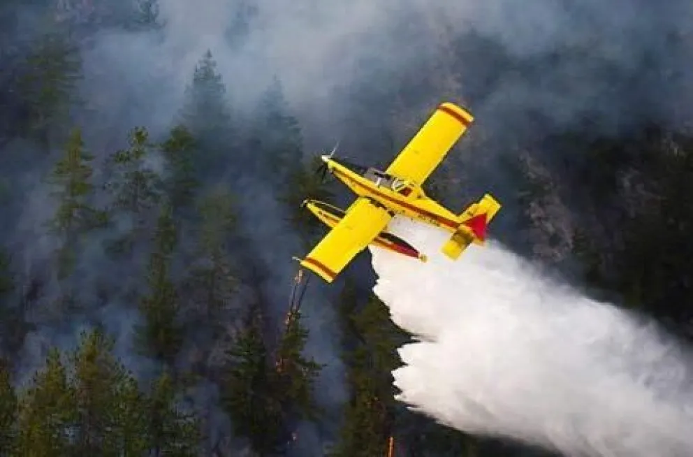 El Air Tractor AT 802 operando en incendios
