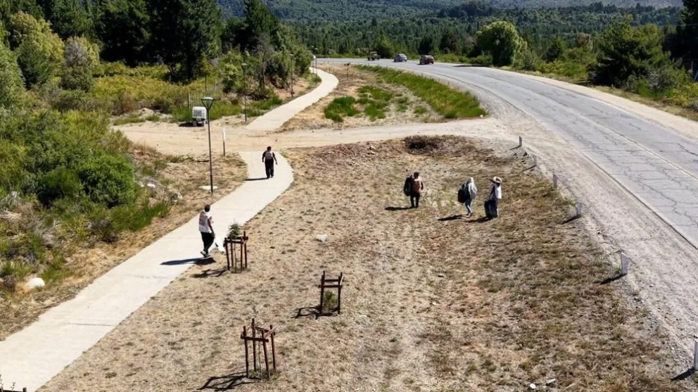 Voluntarios hicieron una jornada de limpieza del Paseo del Oeste