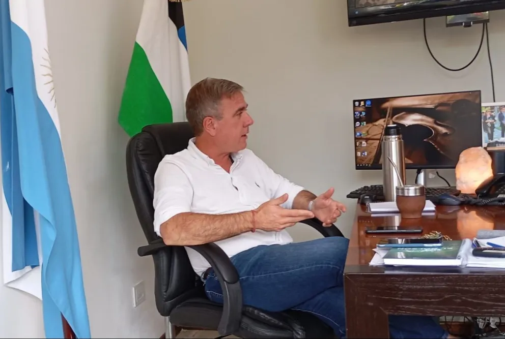Bruno Pogliano, intendente de El Bolsón, entusiasmado con el Centenario