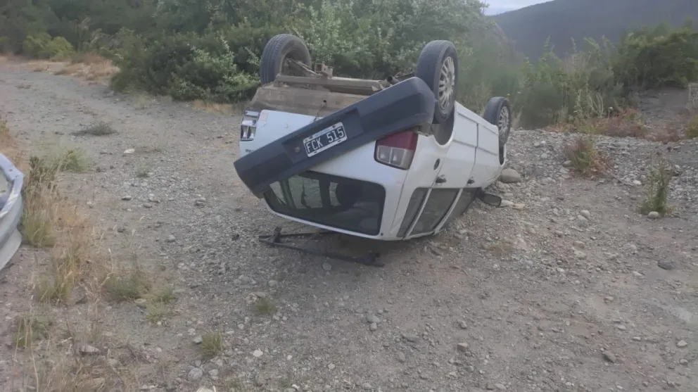El viento se embolsó en el vehículo y desestabilizó su marcha