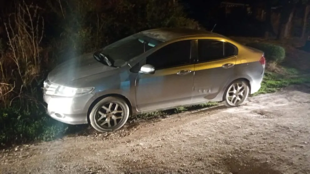 El Honda City del que dispararon