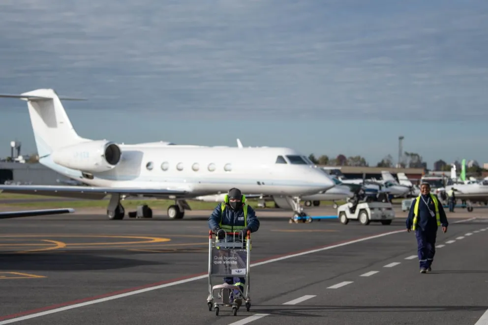 El aeropuerto de San Fernando es el mayor del país para la aviación general