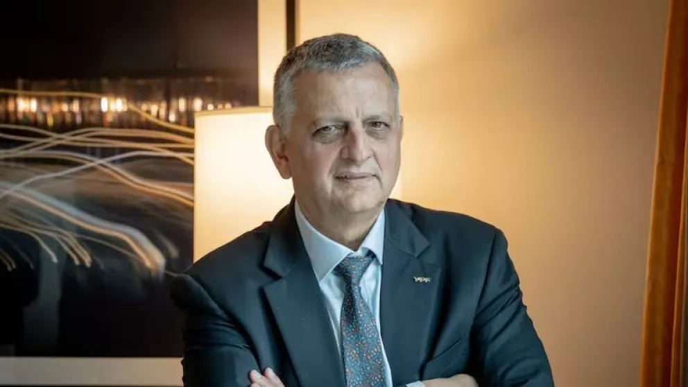 Horacio Marín en Houston (foto El Cronista)