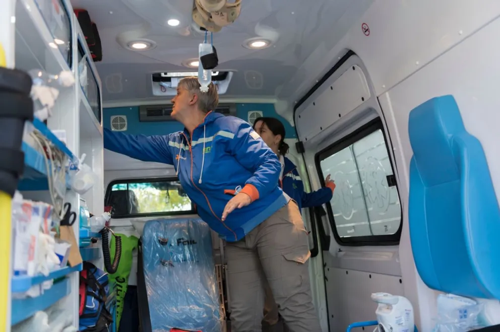 Esta situación está generando un impacto directo en la operatividad del SIARME. Crédito: Daniel Idiarte / Gobierno de Río Negro.