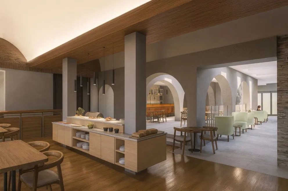 Para no spoilear el satisfactorio resultado de la inversión y la obra, las fotografías anticipadas están renderizadas