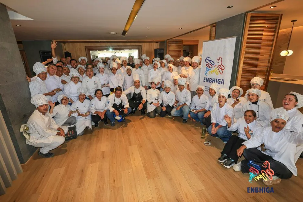 Evento de Enbhiga en el Sheraton (Fotos @chiwigiambertone)