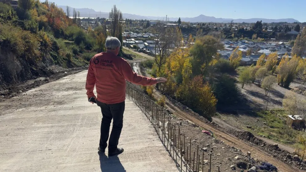 El intendente Cortés expresó su satisfacción por el avance de los trabajos