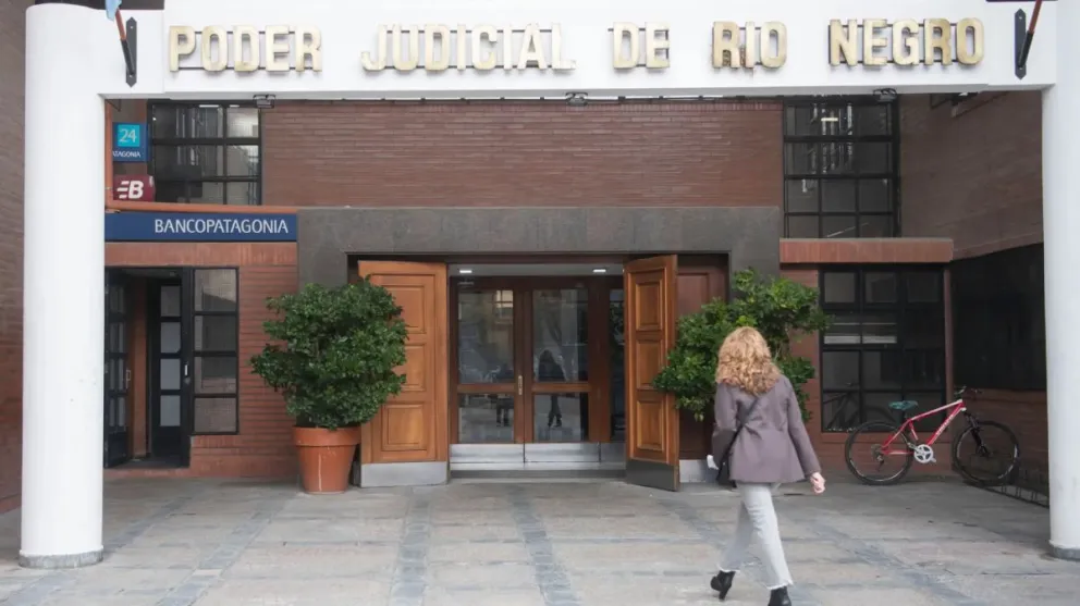 El proceso judicial tuvo su inicio en la capital provincial. Crédito: Daniel Idiarte / Gobierno de Río Negro.