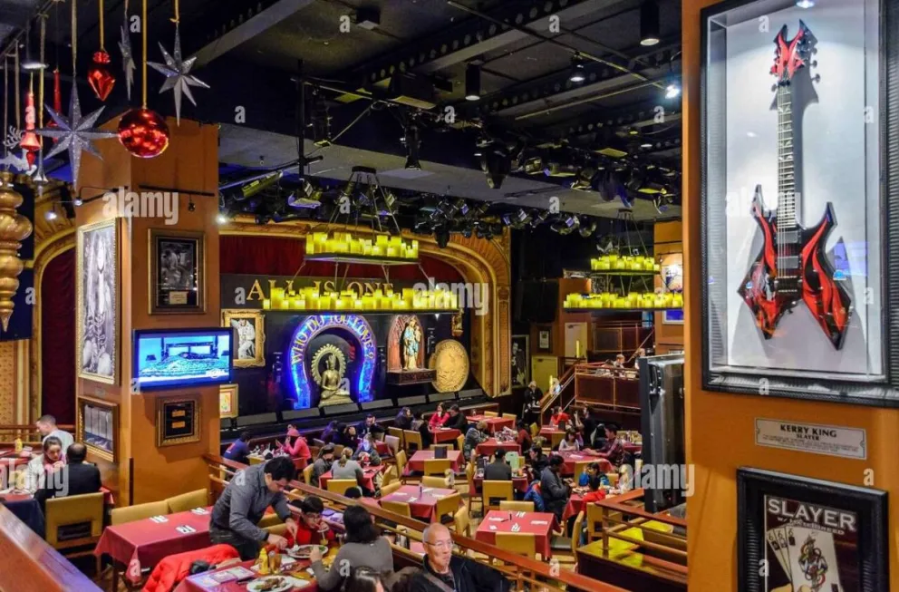 El Hard Rock Cafe de Nueva York, uno de los más populares del mundo