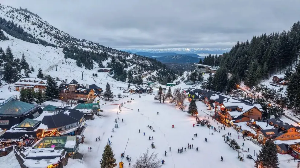 El cerro Catedral fue uno de los motores del finde (@chiwifotografía)