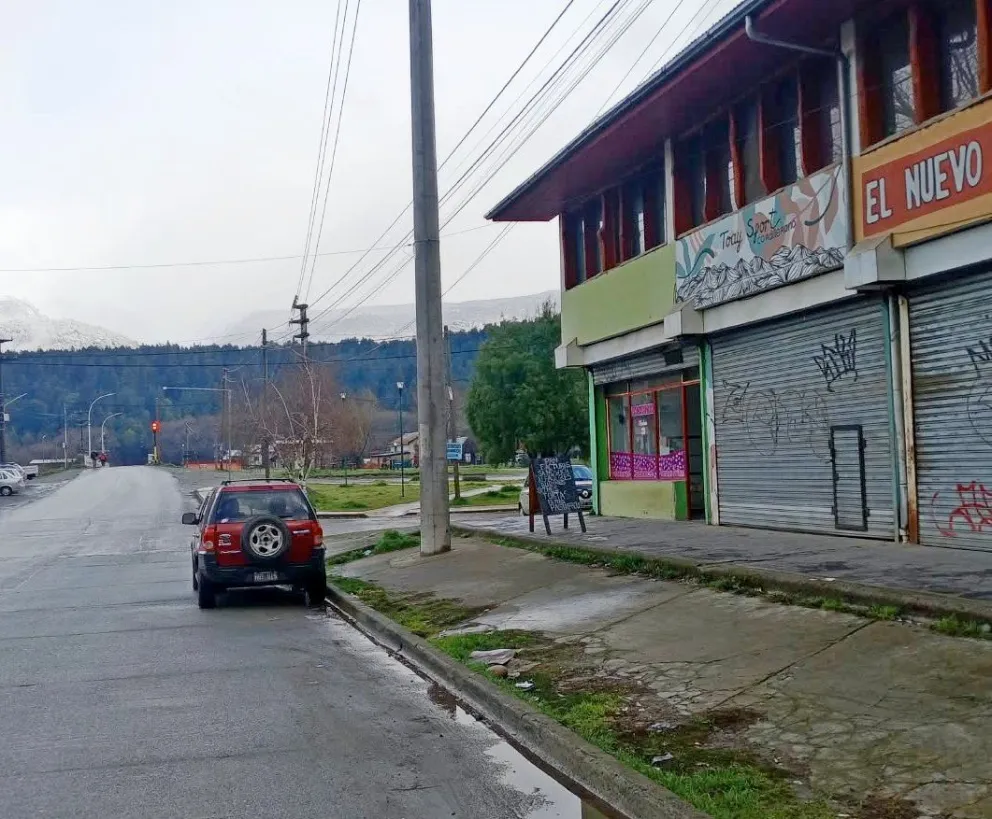 La panadería en donde ocurrió el hecho. Fotografía de Pablo Mackarzuk, portal Ahora Comarca