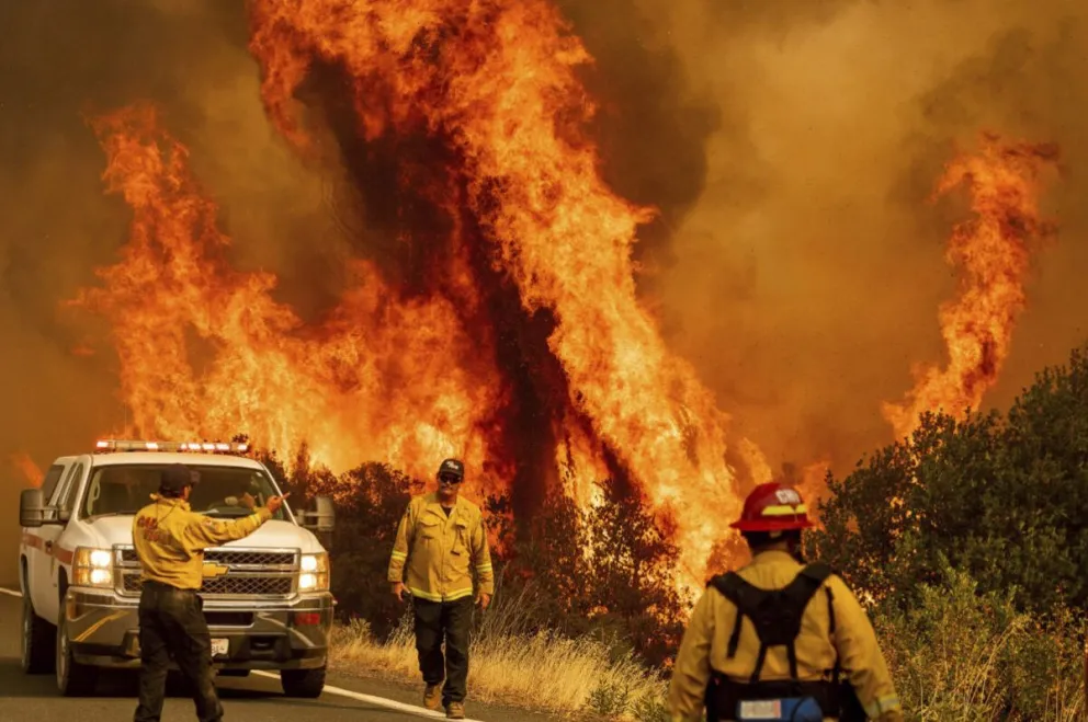Incendio en Canadá (foto ilustrativa)